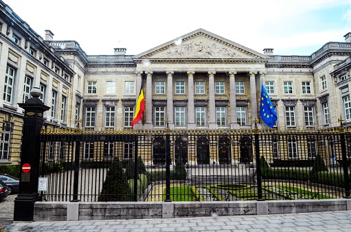 Brussels, Belgium; October 28, 2013; Palace of the Nation, seat of Belgian Federal Parliament.