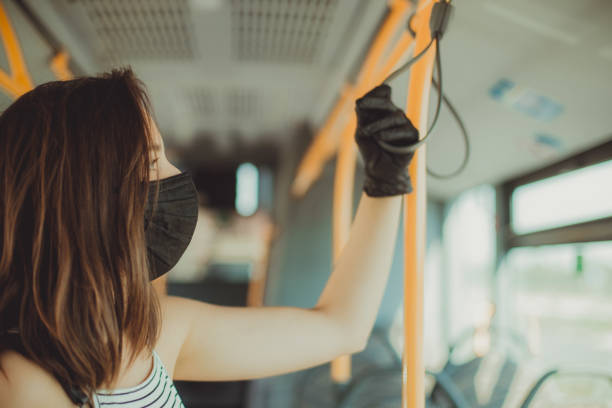 istock Lost in thoughts in public transport 1256584764