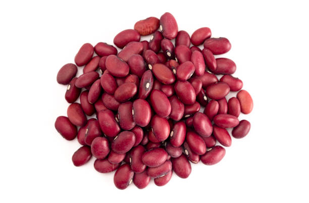 istock A PIle of Red Kidney Beans Isolated on a White Background 1256595875