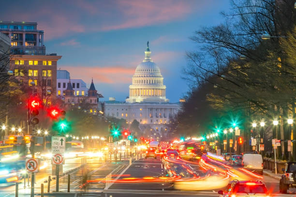istock Washington DC downtown skyline  of USA 1256613455