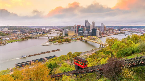 istock Pittsburgh city downtown skyline USA 1256613466