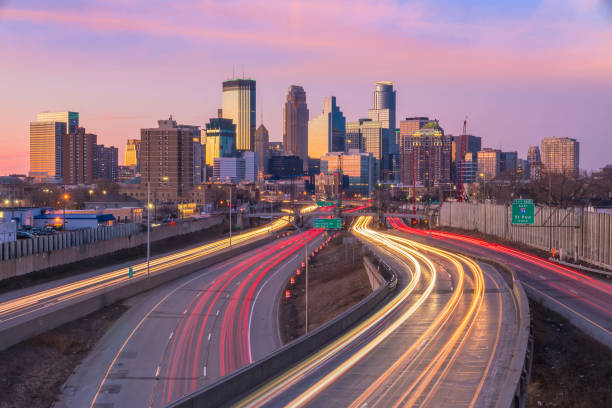 istock Minneapolis city downtown skyline USA 1256613481