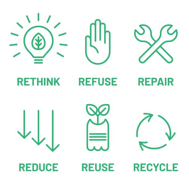 リサイクル - reuseable点のイラスト素材／クリップアート素材／マンガ素材／アイコン素材