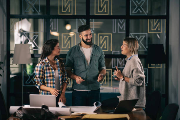 istock Business people working on the project. 1256629118