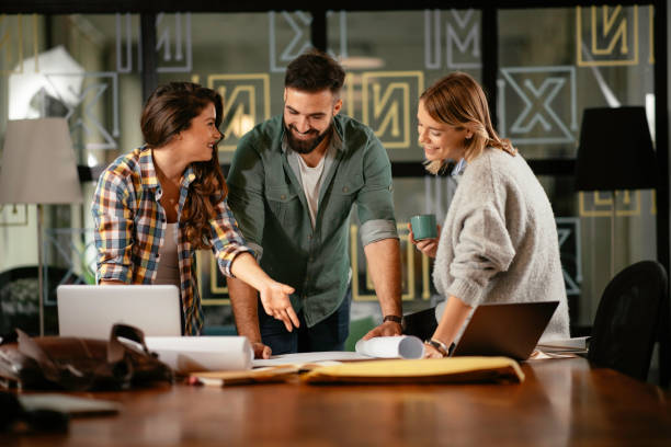 istock Business people working on the project. 1256629140