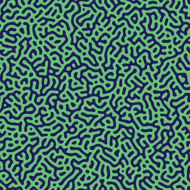 Vector illustration of Seamless Turing Pattern