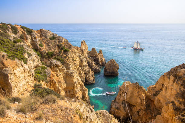 istock Ponta da Piedade , Algavre, Portugal 1256633763