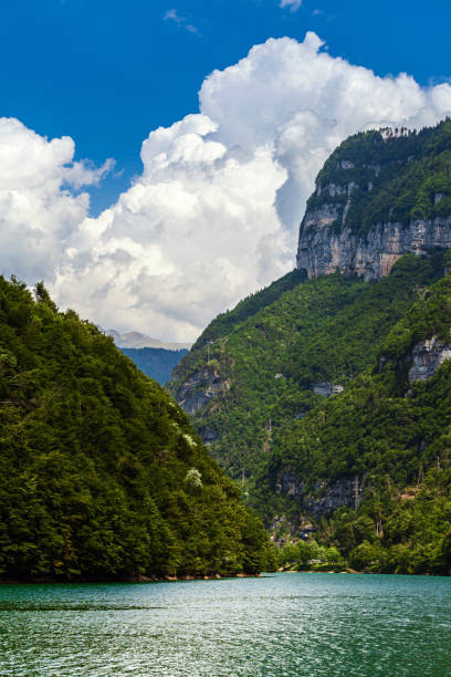istock the lake Corlo, Italy 1256641479