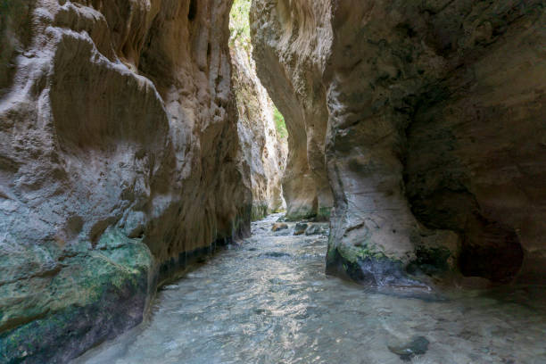 istock The Rio Chillar hiking trail. Nerja, Malaga, Spain. 1256670517