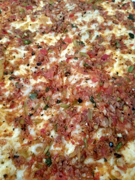 istock Turkish foods; Turkish pizza / Lahmacun 1256672017
