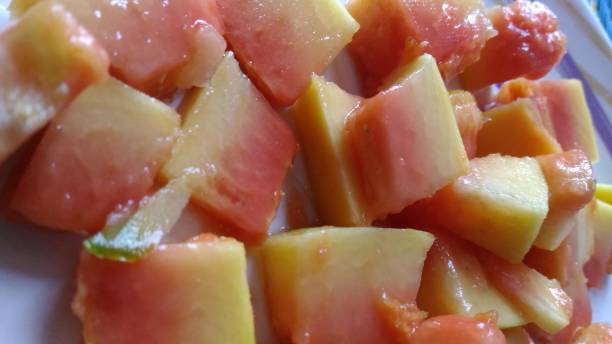 istock Fresh vegetables and fruits 1256673682
