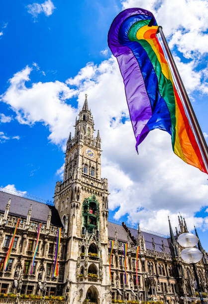 istock rainbow flags at the munich town hall 1256695669