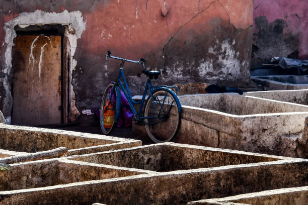 istock Tannery in Marrakech, Morocco Africa 1256697597