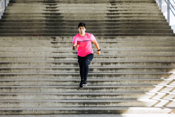 istock Energic sport young man 1256705933