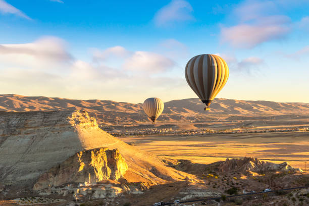 istock Hot air Balloons flight in Cappadocia 1256712966