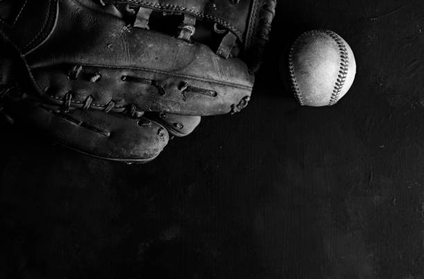 istock Moody baseball background with copy space 1256713586