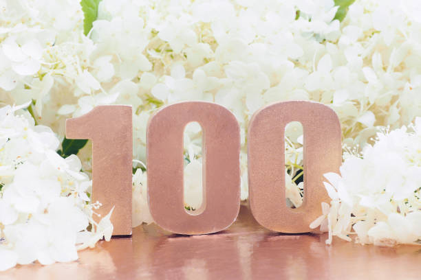 istock voluminous rose gold number 