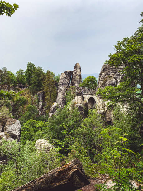 Saxon Germany near Dresden with its Elbsandstein Mountains, Germany, is getting more and more popular with tourists