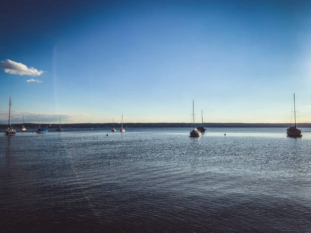 istock Lake Ammersee on a Sunny Afternoon, Upper Bavaria, Germany 1256725761