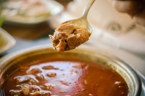 istock Turkish traditional soup Kelle Paca 1256727517