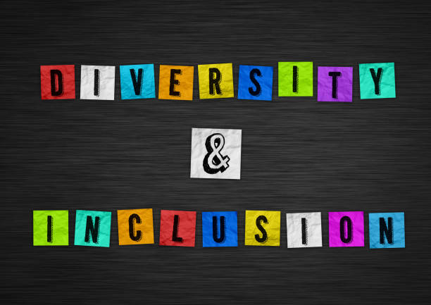 Diversity and Inclusion - chalkboard concept Diversity and Inclusion - chalkboard concept social inclusion photos stock pictures, royalty-free photos & images