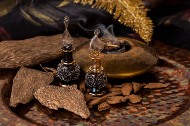  ulei esențial din lemn de agar și așchii de tămâie - parfum oud perfume
