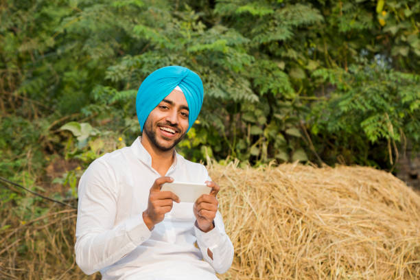 istock Young Sikh Man - stock photo 1256738488