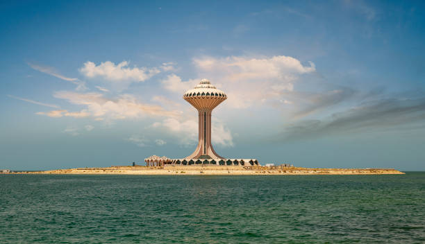 istock Al Khobar Water Tower during daylight, Eastern Province, Saudi Arabia 1256741936