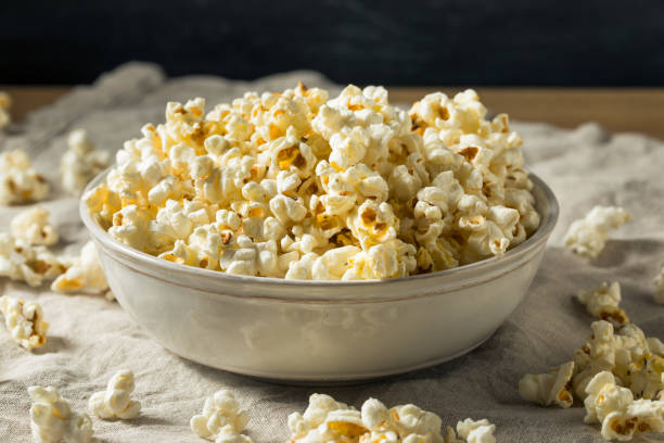 istock Homemade Salty Buttered Popcorn 1256746041