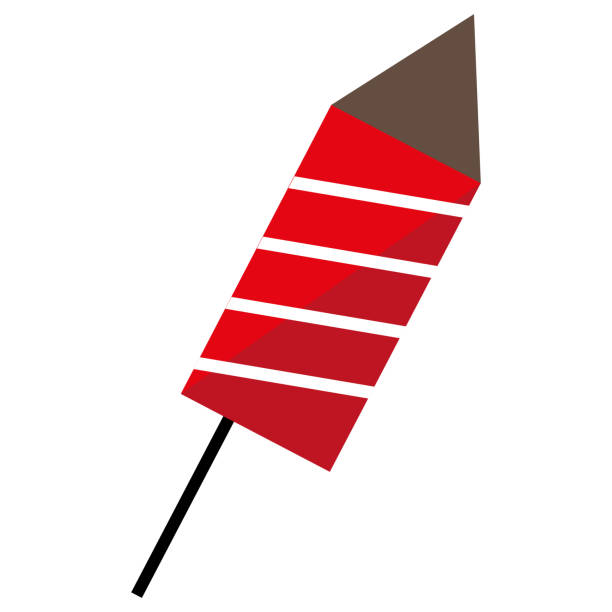 Red Firework Rocker T 70+ Red Rocket Fireworks Stock Illustrations, Royalty-Free Vector ...