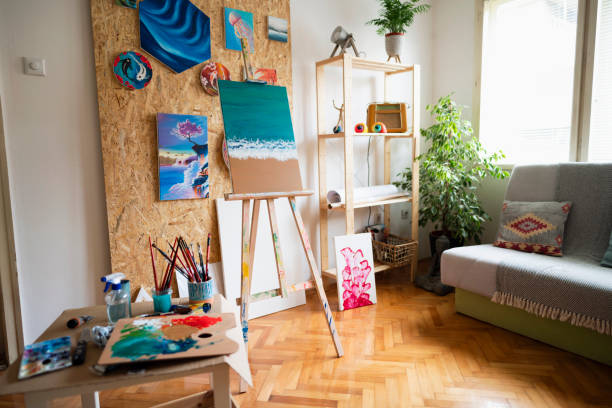 istock A room where an artist works 1256756570