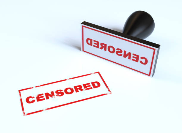 istock Censored grunge red stamp 1256758913