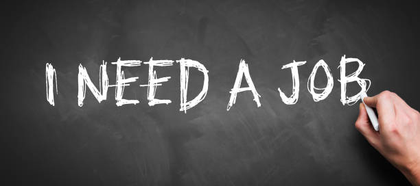 istock hand is writing the message I NEED A JOB on a chalkboard 1256760977