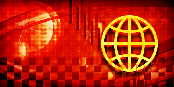 istock World icon summer sunburst sunny orange light banner background dark illustration 1256762004