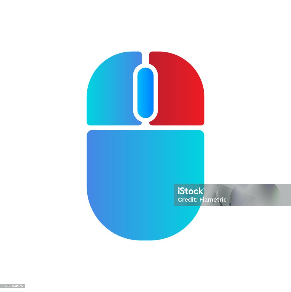 Left Mouse Button Click Active Button Right Click Demonstration Stock ...