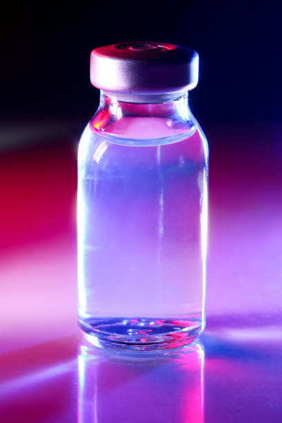 istock Empty vaccine or drug vial 1256767997