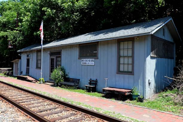 istock Thurmond, West Virginia, Ghost Town, National Park Historical Site 1256777138