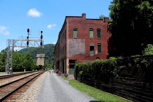 istock Thurmond, West Virginia, Ghost Town, National Park Historical Site 1256777139