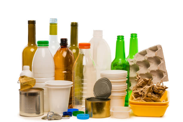 istock close up rubbish prepared for recycling isoalted on white background 1256777147