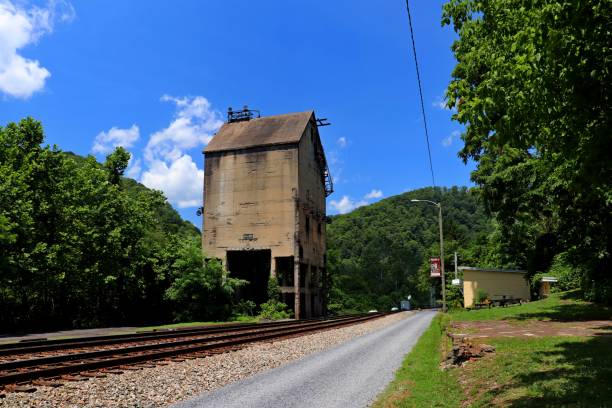 istock Thurmond, West Virginia, Ghost Town, National Park Historical Site 1256777171