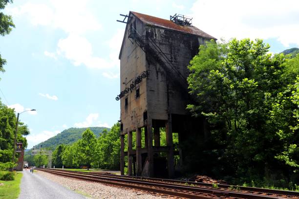istock Thurmond, West Virginia, Ghost Town, National Park Historical Site 1256777182