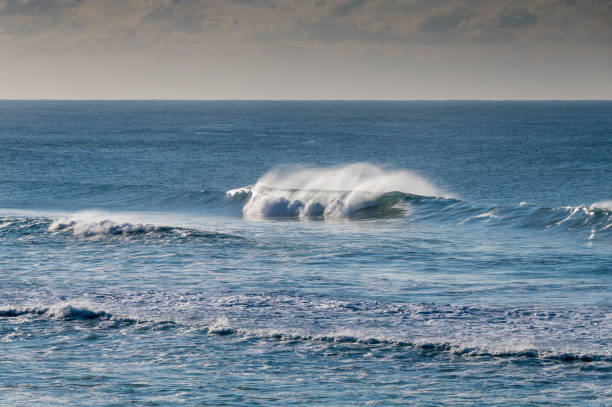 istock Early mornings by the sea with gentle waves 1256779228