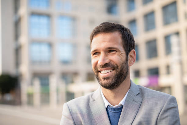 istock Mid adult businessman. 1256782576