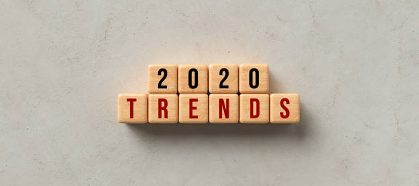 istock cubes with message 2020 TRENDS - 3d illustration 1256789897