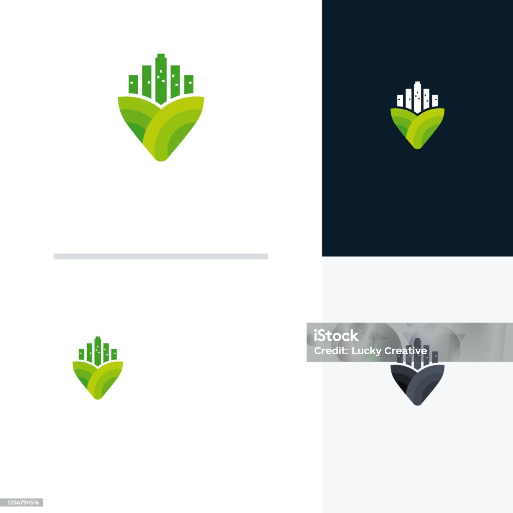 Building Design Point Logo Building Point Logo Designs Konzept Vektor House Point Logovorlage ...