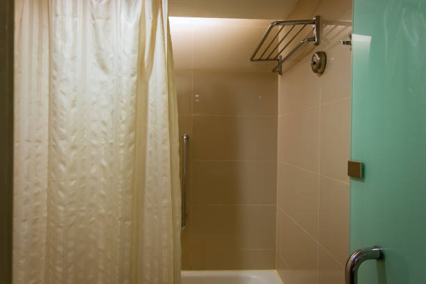 istock Modern and contemporary interior of bathroom 1256796225