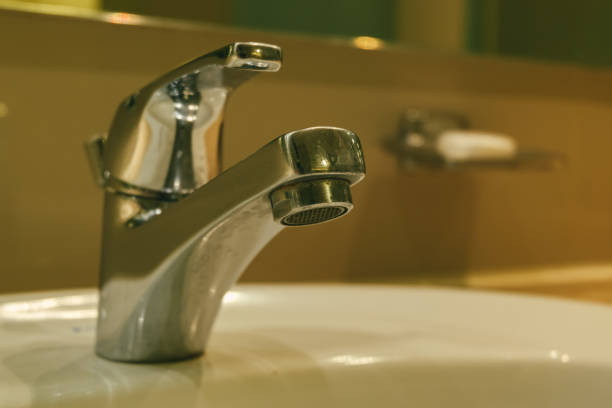 istock Modern and contemporary interior of bathroom 1256796241