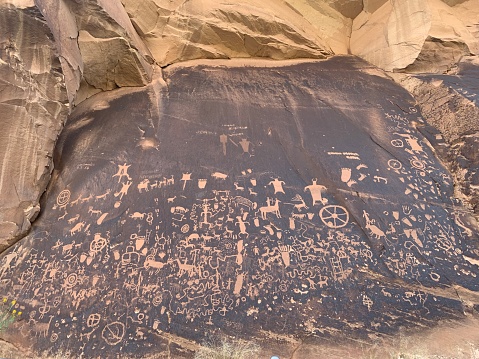 Petroglyphs in Utah