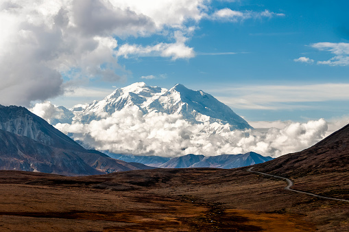 Mount Denali, also known as Mount McKinley, the tallest peak in continental North America.