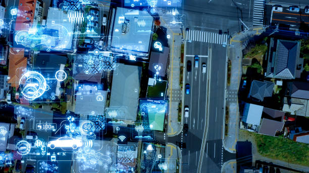 istock Transportation and technology concept. ITS (Intelligent Transport Systems). Mobility as a service. 1256813810